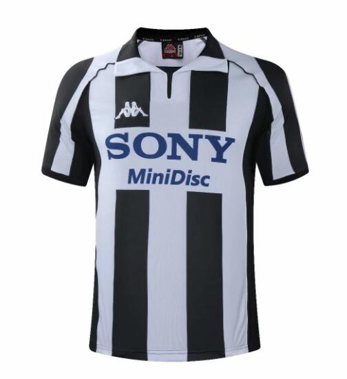 1997-98 Juventus Retro Home Kit Soccer Jersey